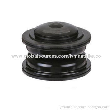 Bicycle Headset, Aluminum Alloy with Steel, Semi-Integrated & Thread-less for MTB and Road Bikes